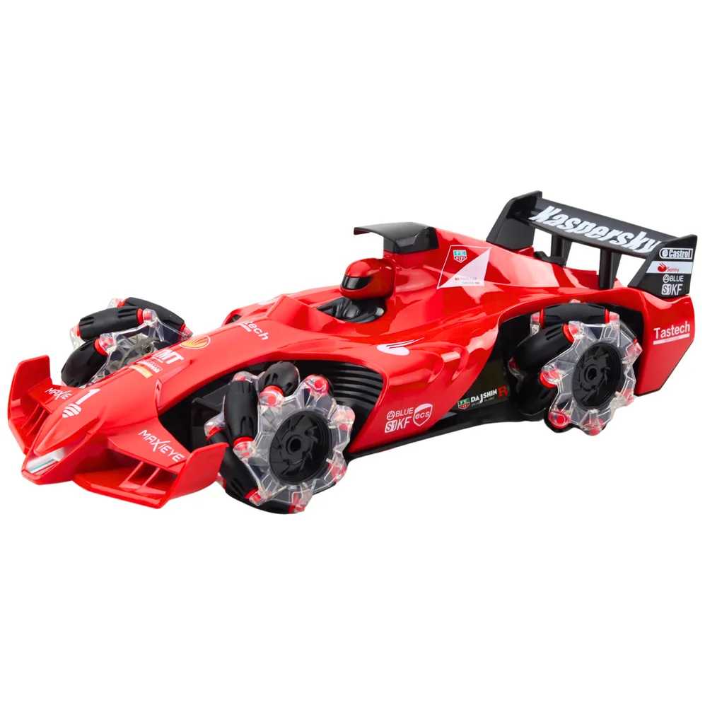 Auto Sportowe Wyścigówka Zdalnie Sterowana RC Efekt Dymu 2.4G Czerwona - obrazek 2