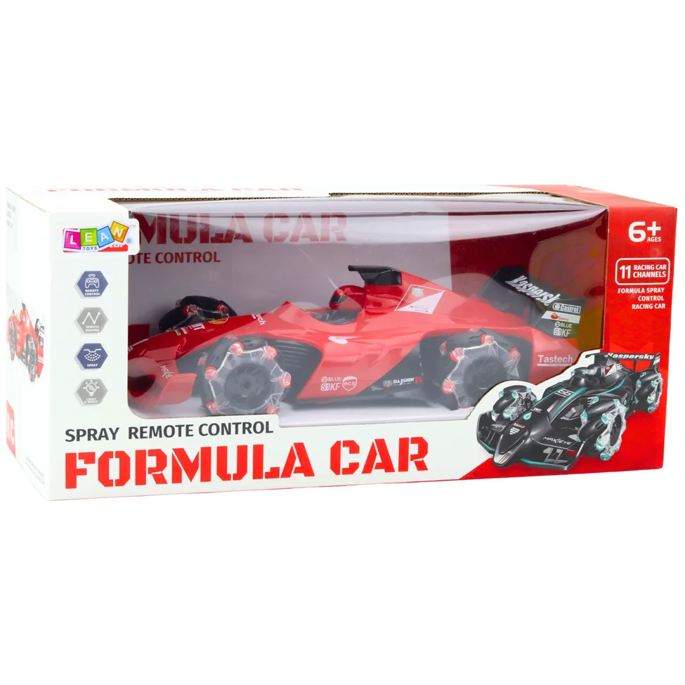 Auto Sportowe Wyścigówka Zdalnie Sterowana RC Efekt Dymu 2.4G Czerwona - obrazek 5