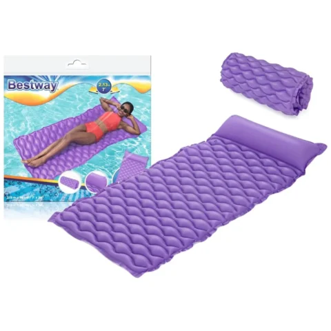 Dmuchany Materac Plażowy Fioletowy 213 x 86 cm Bestway 44020