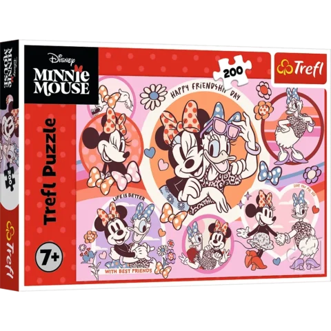 Puzzle - 200 - Zwyczaje Myszki Minnie - Disney - Trefl 13343