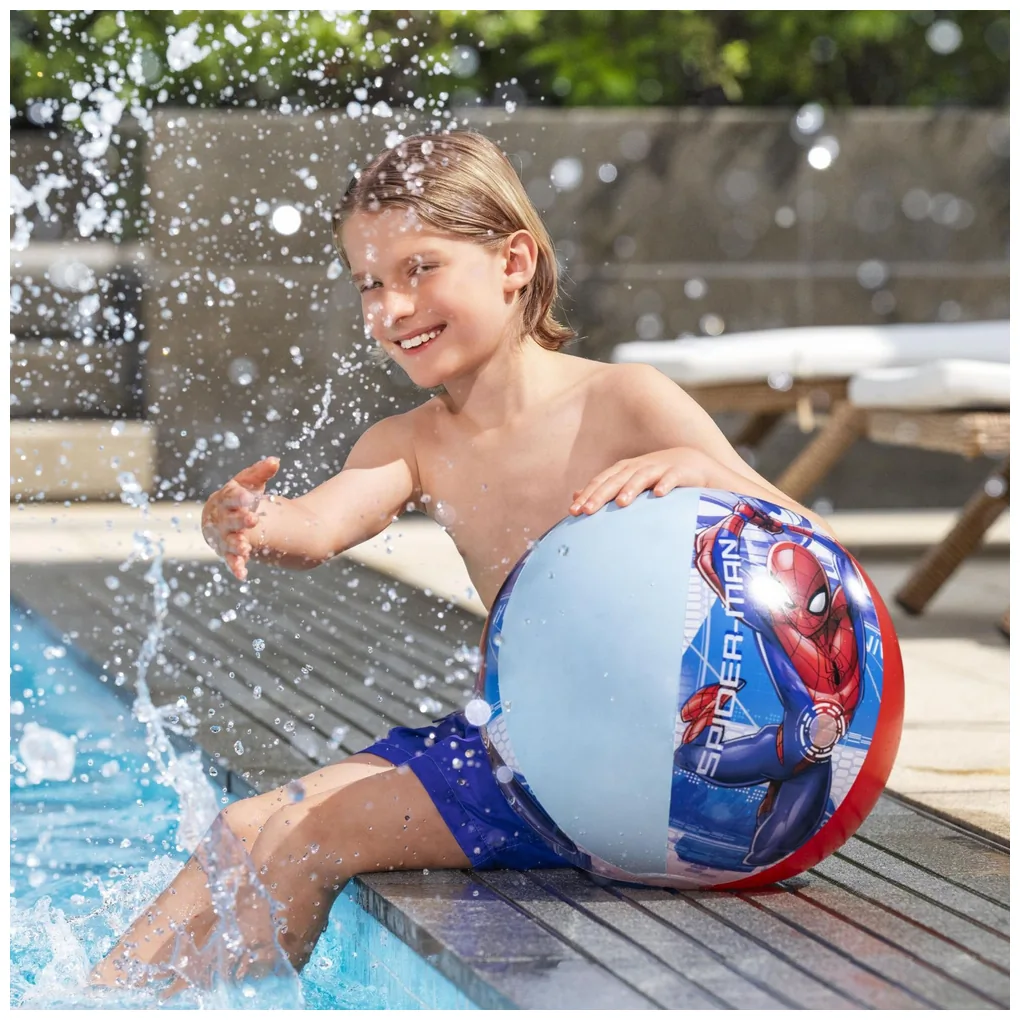 Dmuchana Piłka Plażowa Marvel Spider-Man 51cm Bestway 98002 - obrazek 5