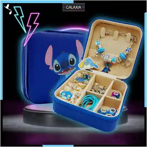 ZESTAW DO ROBIENIA BRANSOLETEK NASZYJNIKÓW Do Biżuterii LILO i STICH STITCH Szerokość produktu: 10.2 cm