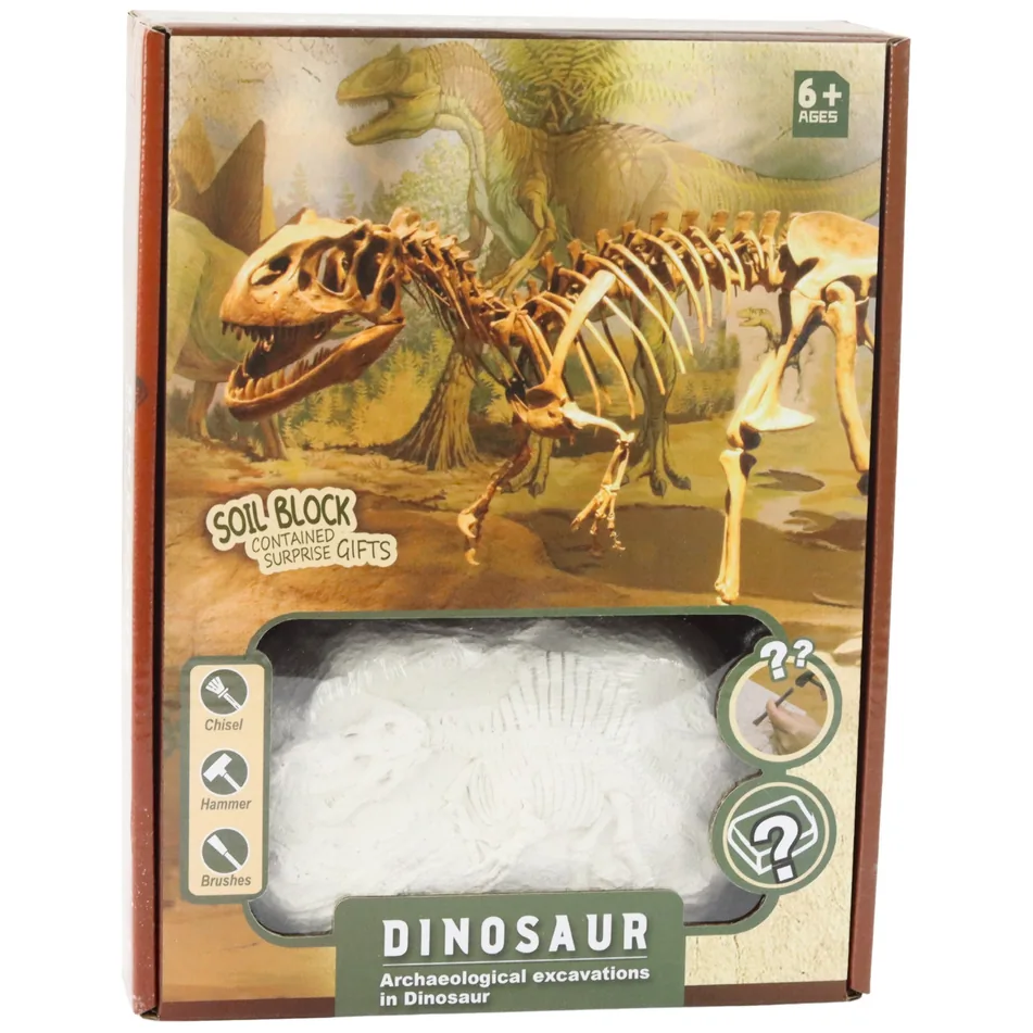 Zestaw Paleontologa Wykopaliska Szkielet Dinozaura Narzędzia - obrazek 4