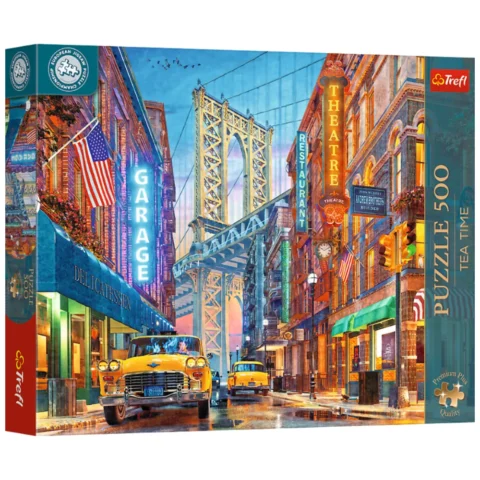Puzzle - 500 - Premium Plus - Widok na Manhattan - Trefl 37613