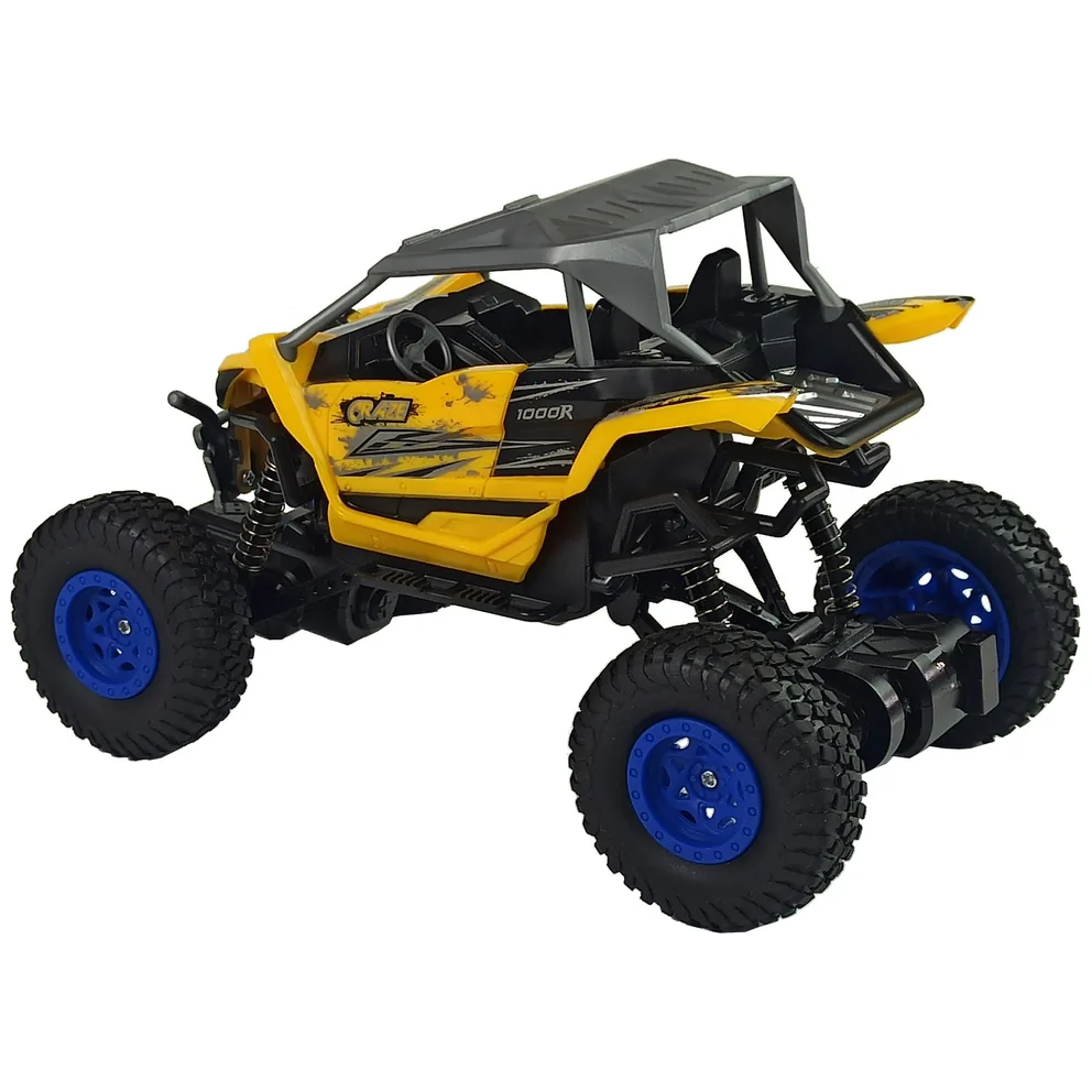 Terenowe Auto Off- Road Zdalnie Sterowane 2,4 GHz 1:16 Żółte - obrazek 4
