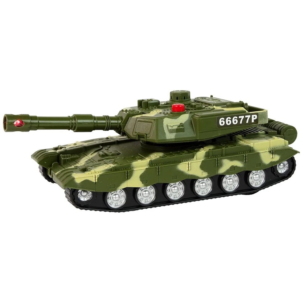 Zestaw Militarny Czołg Napęd Frykcyjny Helikopter - obrazek 2