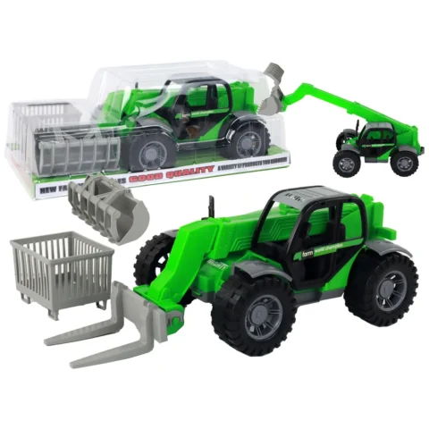 Pojazd Rolniczy Traktor Zielony Dźwig Maszyna Rolnicza