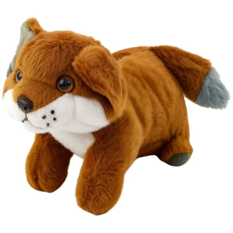 Pluszowa Maskotka Przytulanka Lis Brązowy Rudy 28cm