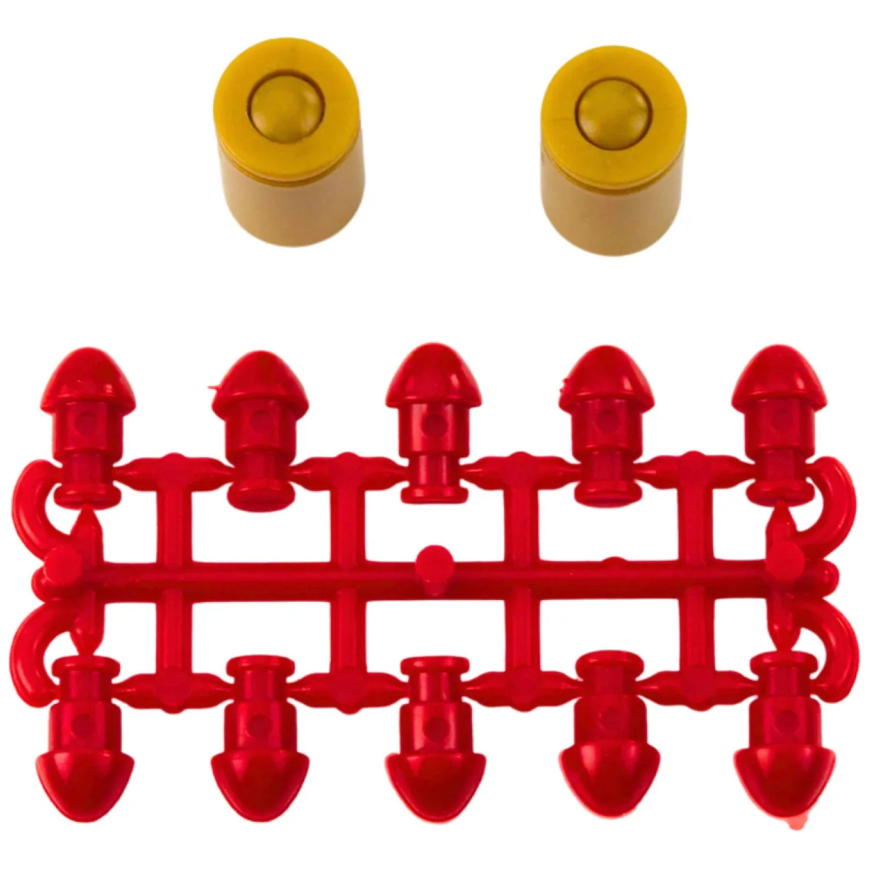 Mini Pistolet Broń Na Naboje I Łuski Czarny 13,5 cm - obrazek 3
