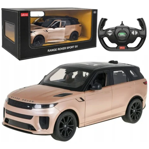 Auto Range Rover Sport SV Zdalnie Sterowane RC Złote Rastar 1:14