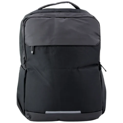 Plecak Miejski Biznesowy USB Kieszeń na Laptopa Czarny 16L 45cm