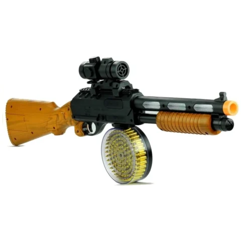Pistolet Broń Karabin AK 868-1 Świeci Gra 60 cm