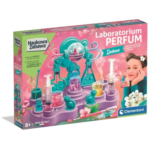 Naukowa Zabawa Laboratorium Perfum Delux Język Polski Clementoni 50396