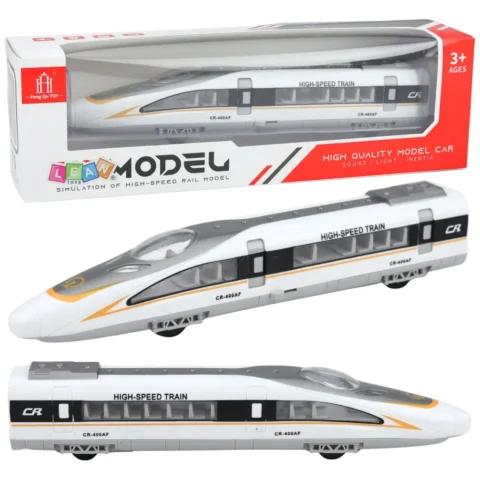 Pociąg Pośpieszny High Speed Otwierane Drzwi Napęd Światła Dźwięki