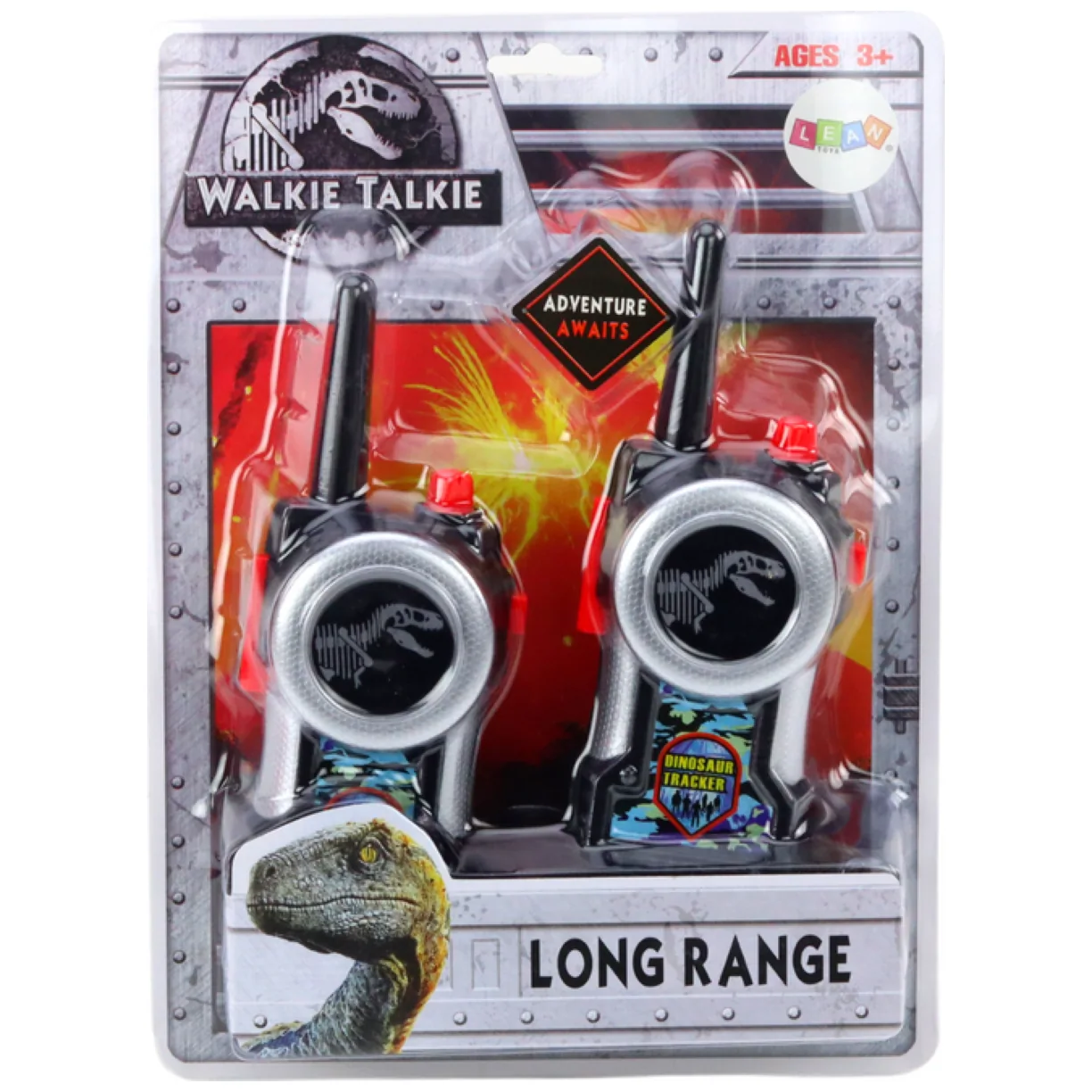 Krótkofalówki Walkie- Talkie Tropiciel Dinozaurów 30-80m Zasięgu - obrazek 3