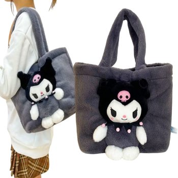 KUROMI Sanrio CINNAMOROLL PLUSZOWA TORBA TOREBKA DLA DZIECI MASTKOTKA