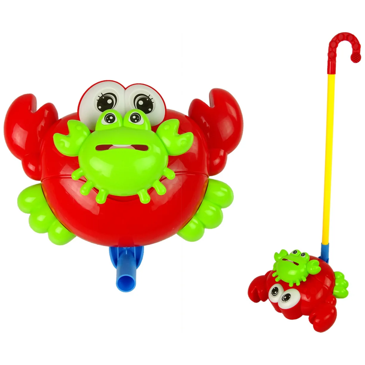 Pchacz Na Kiju Krab Czerwony Dźwięk Dzwonka