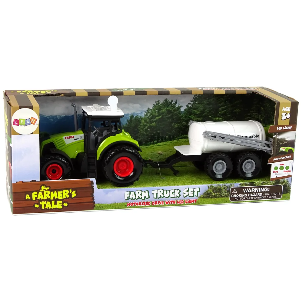Traktor dla Dzieci z Przyczepką Autko Farma - obrazek 5