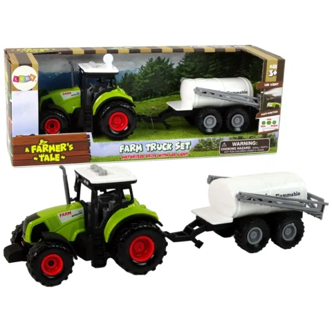 Traktor dla Dzieci z Przyczepką Autko Farma