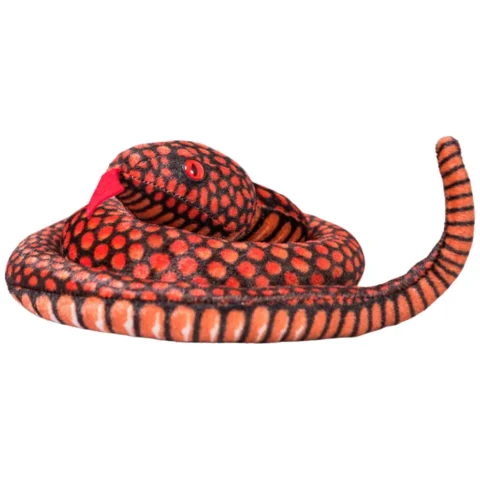 Maskotka Pluszowa Wąż Czerwony 100 cm