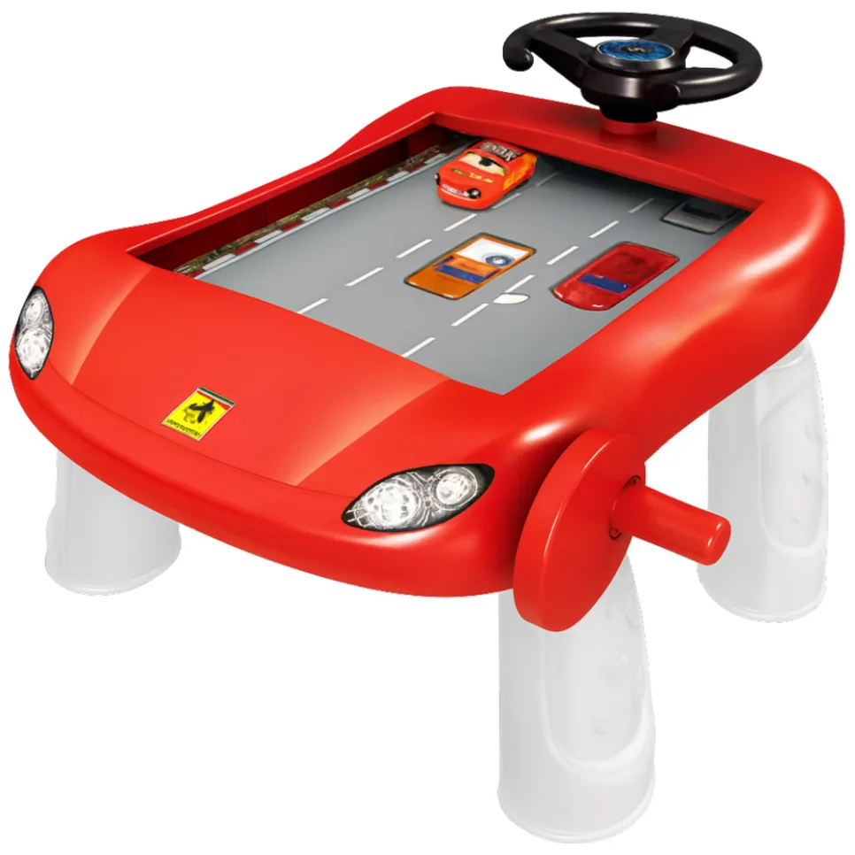 Symulator Jazdy Manualny Stolik Edukacyjny Czerwony - obrazek 2