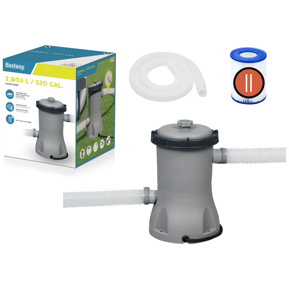 Pompa Filtrująca Do basenu 2006l/h Bestway 58383