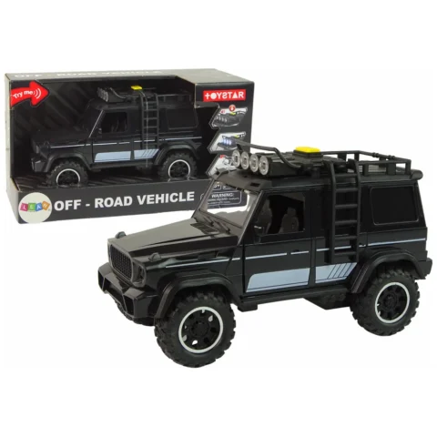 Auto Terenowe 1:14 Napęd Frykcyjny Czarne