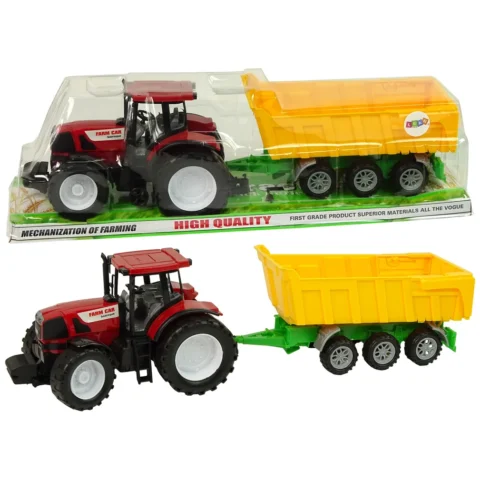 Traktor Wywrotka Żółta Ciągnik 50 cm