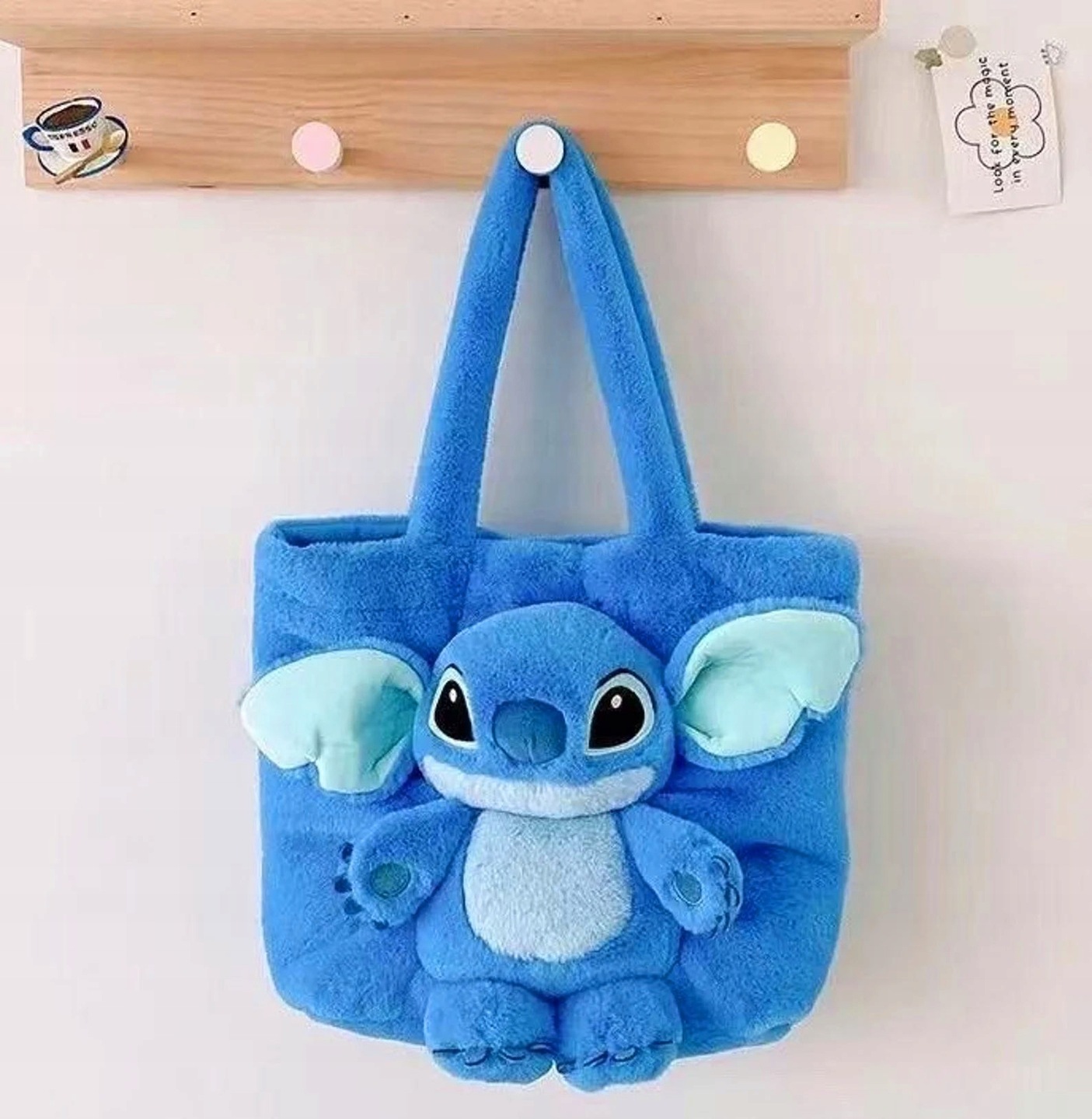TOREBKA PLUSZAK STICH STITCH MASKOTKA PLUSZOWA TOREBECZKA NA RAMIĘ DZIECI Marka: bez marki