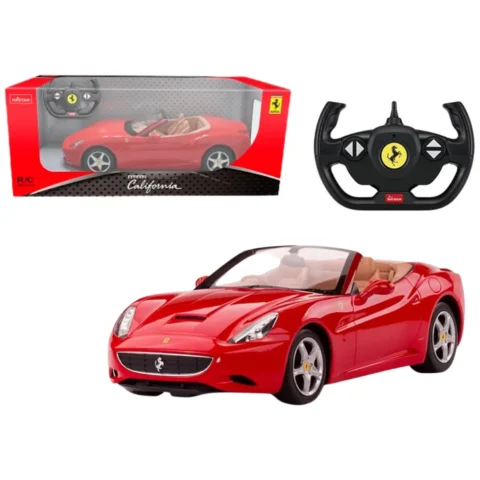 Auto Ferrari California Samochód Zdalnie Sterowany RC Czerwony 1:24