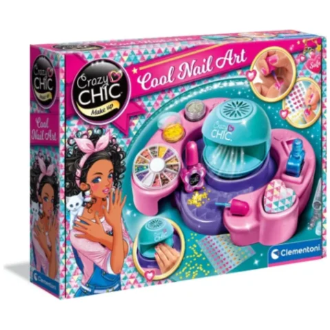 Crazy Chic Studio Paznokci Odjazdowe Paznokcie Salon Manicure Clementoni 78771