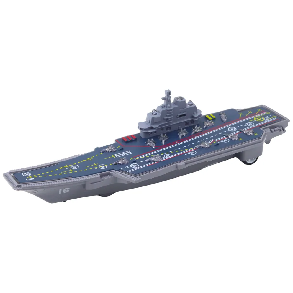 Lotniskowiec Militarny Wojskowy Napęd Światła Dźwięki 24 cm - obrazek 2