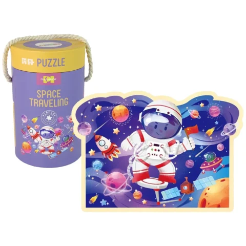 Puzzle w Tubie Kosmos 28 Elementów