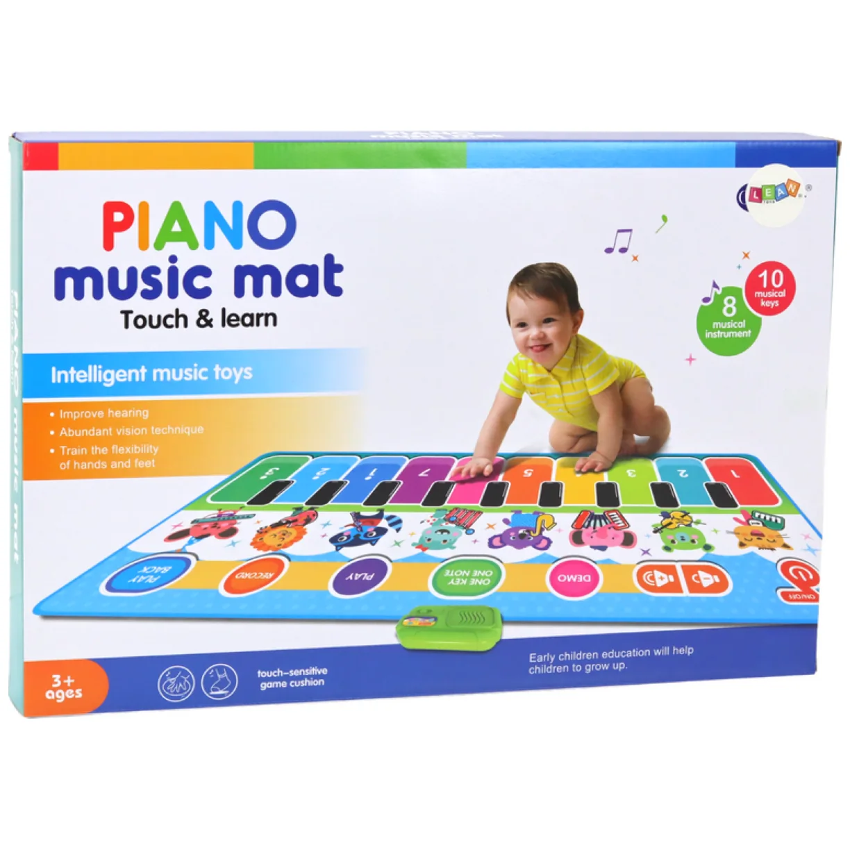 Mata Muzyczna Interaktywna Edukacyjna Do Tańczenia Instrumenty Dźwięki - obrazek 3
