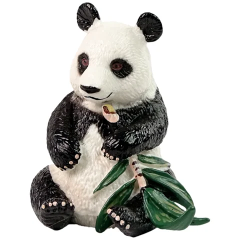 Figurka Kolekcjonerska Panda Wielka z Bambusem