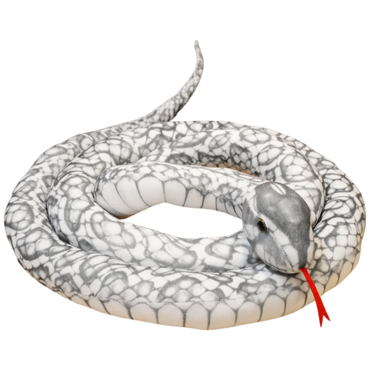 Maskotka Pluszowa Wąż Szary 110 cm