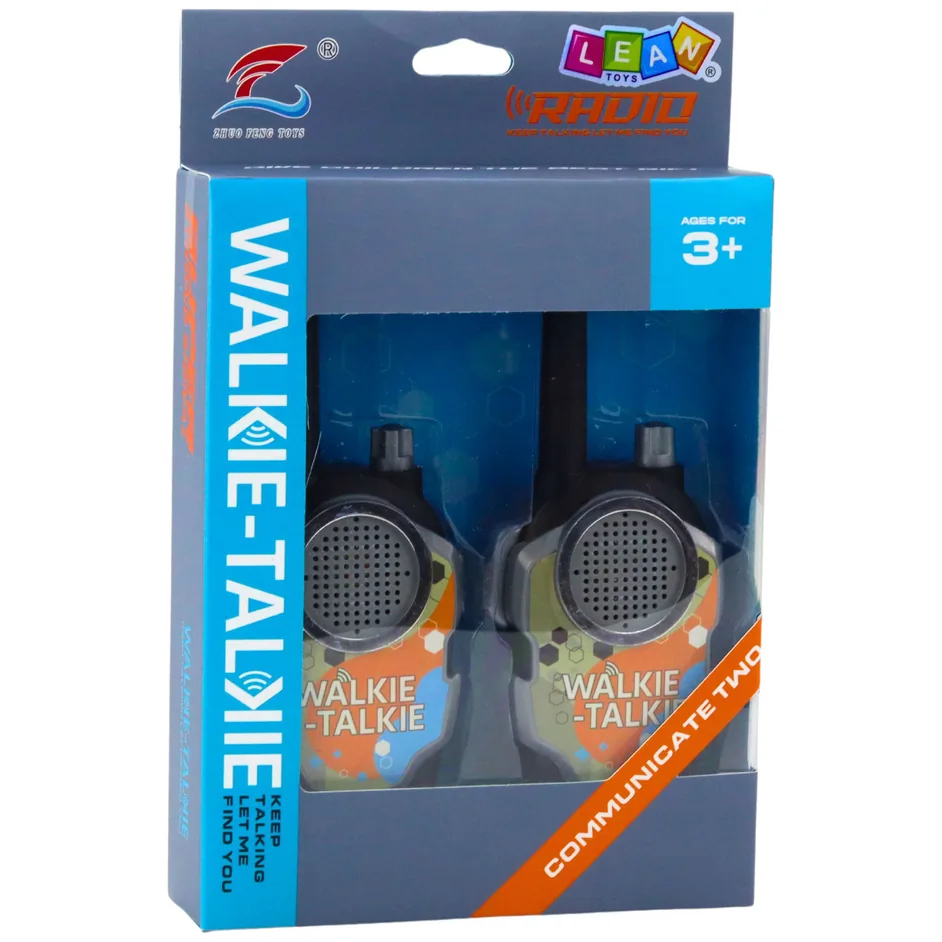 Zestaw Walkie Talkie Krótkofalówki Dla Dzieci Zasięg Do 1000m - obrazek 3