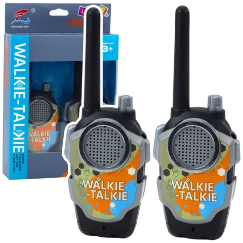 Zestaw Walkie Talkie Krótkofalówki Dla Dzieci Zasięg Do 1000m
