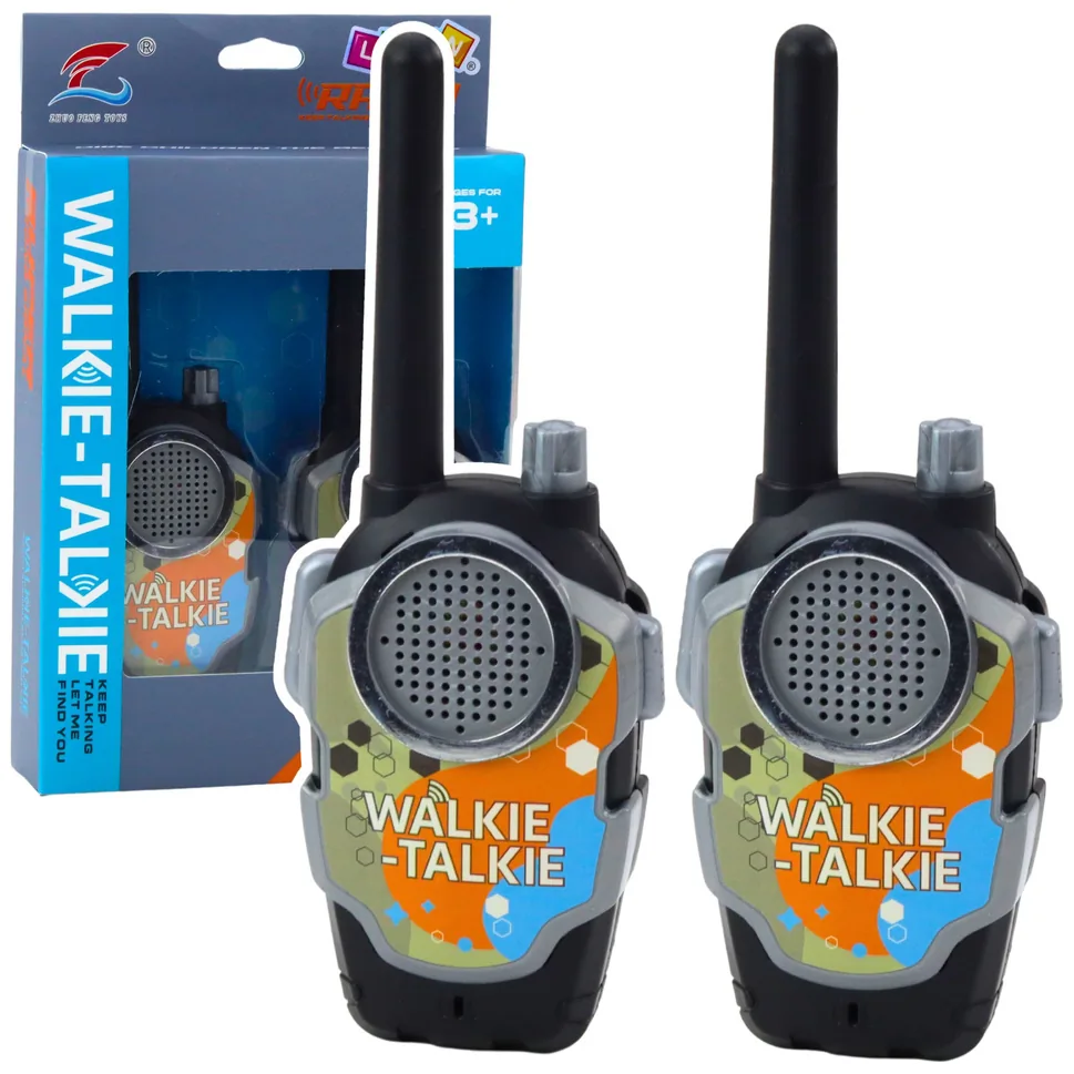 Zestaw Walkie Talkie Krótkofalówki Dla Dzieci Zasięg Do 1000m