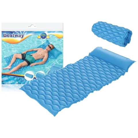 Dmuchany Materac Plażowy Niebieski 213 x 86 cm Bestway 44020