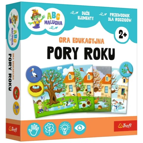 Gra edukacyjna Pory Roku ABC Malucha Rodzina Treflików Trefl 02906