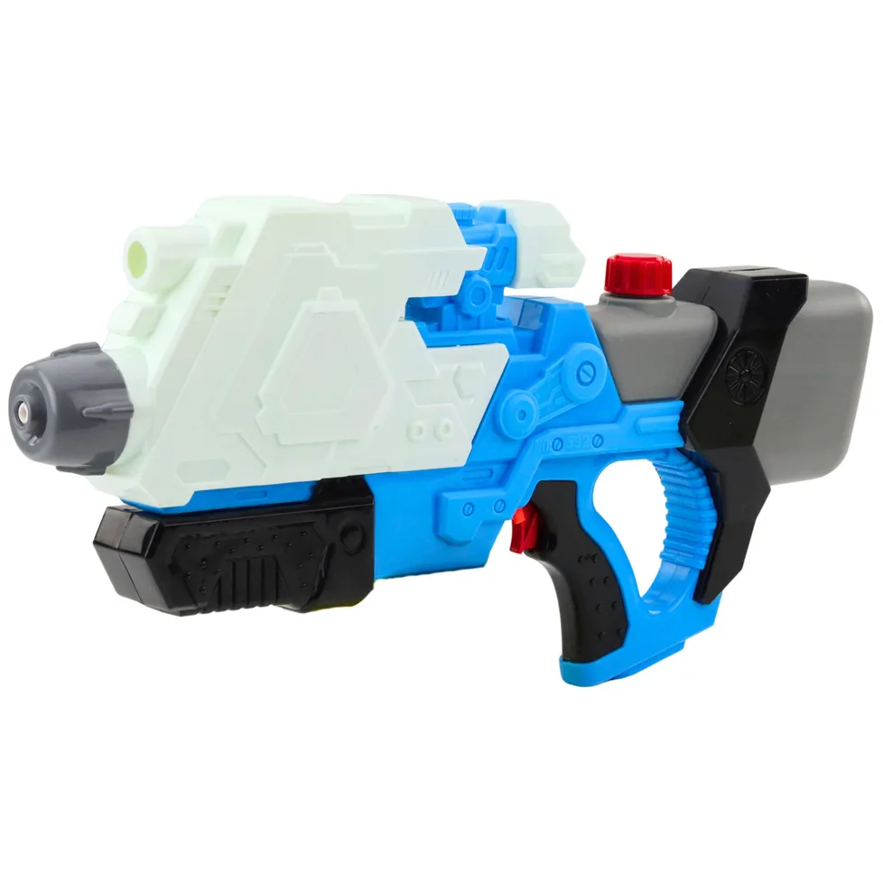 Pistolet Karabin Na Wodę Pompowany Mechanicznie Bialo-Niebieski 650ml - obrazek 2