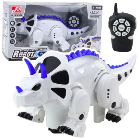 Inteligentny Robot Dinozaur RC Zdalnie Sterowany Triceratops