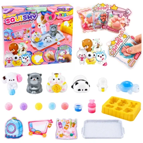 Zestaw Kreatywny Plastyczny Tworzenie Squishy Ozdobne Zwierzaki DIY