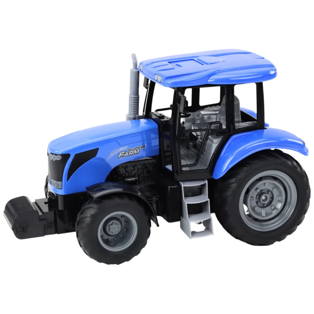 Traktor Zdalnie Sterowany RC 2.4G Dźwięki Niebieski - obrazek 2