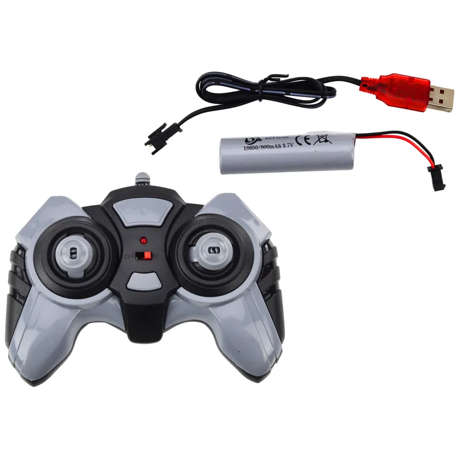 Traktor Zdalnie Sterowany RC 2.4G Dźwięki Niebieski - obrazek 3