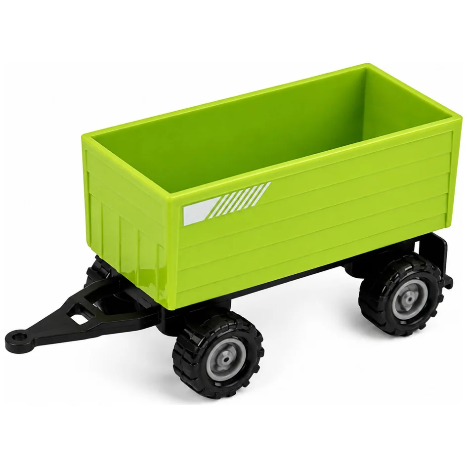 Zestaw Pojazdy Rolnicze Traktor Sieczkarnia Przyczepa Do Drewna 1:68 4 szt. - obrazek 5