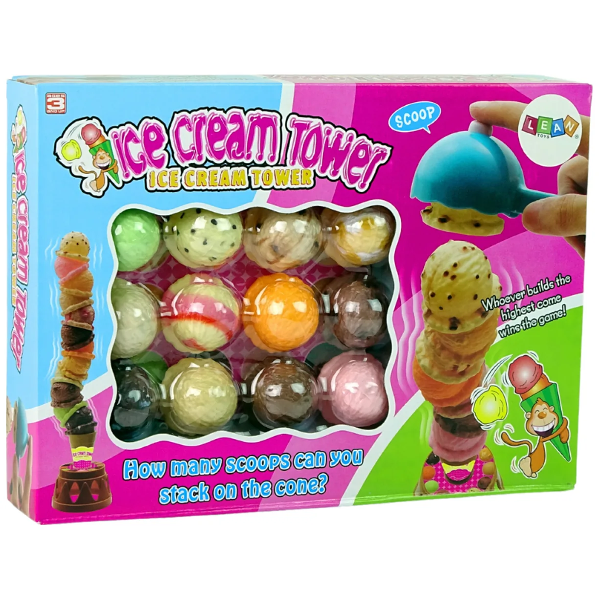 Gra Zręcznościowa Wieża Lodowa Lody Dla Całej Rodziny - obrazek 4