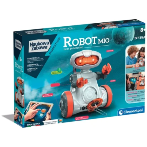 Naukowa Zabawa Zestaw Robot Mio Nowa Generacja Język Polski Clementoni 50632