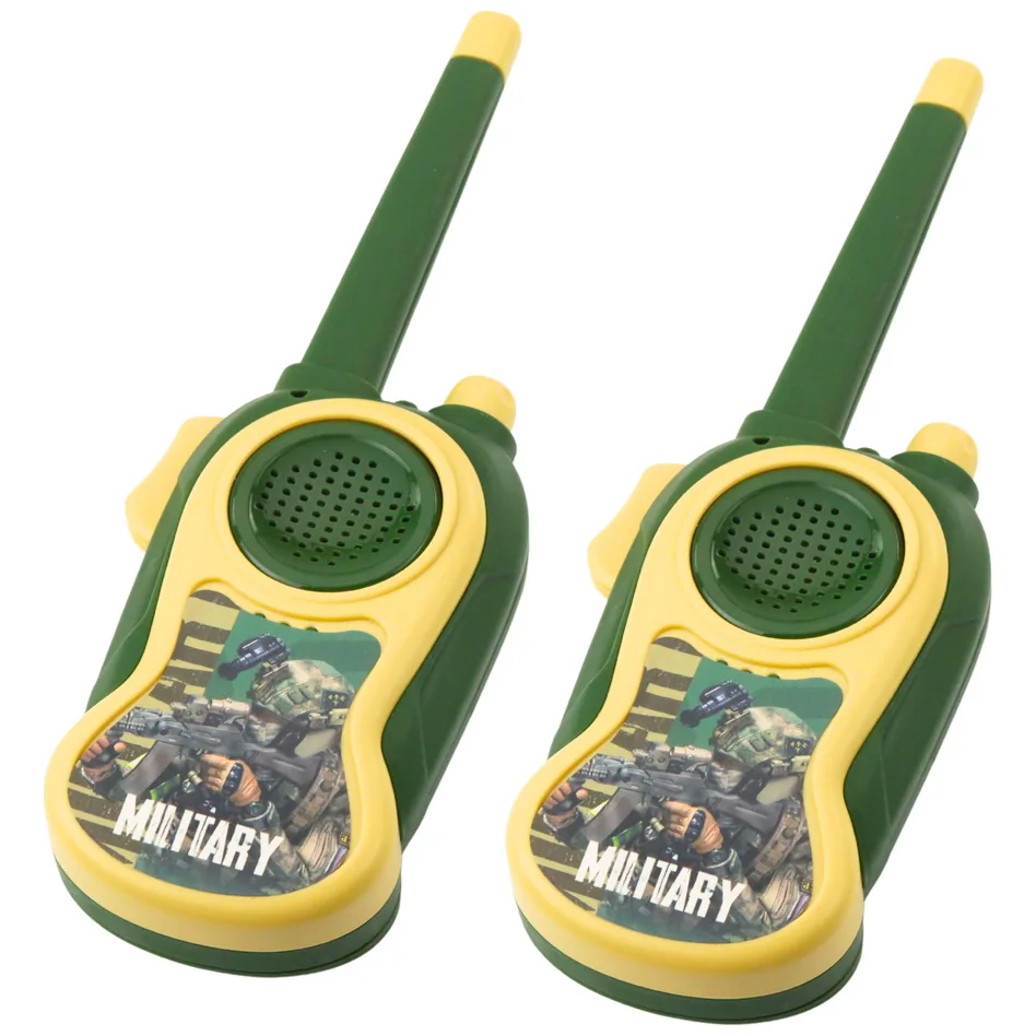 Walkie Talkie Krótkofalówki Militarne Wojskowe Dla Dzieci 300m - obrazek 2